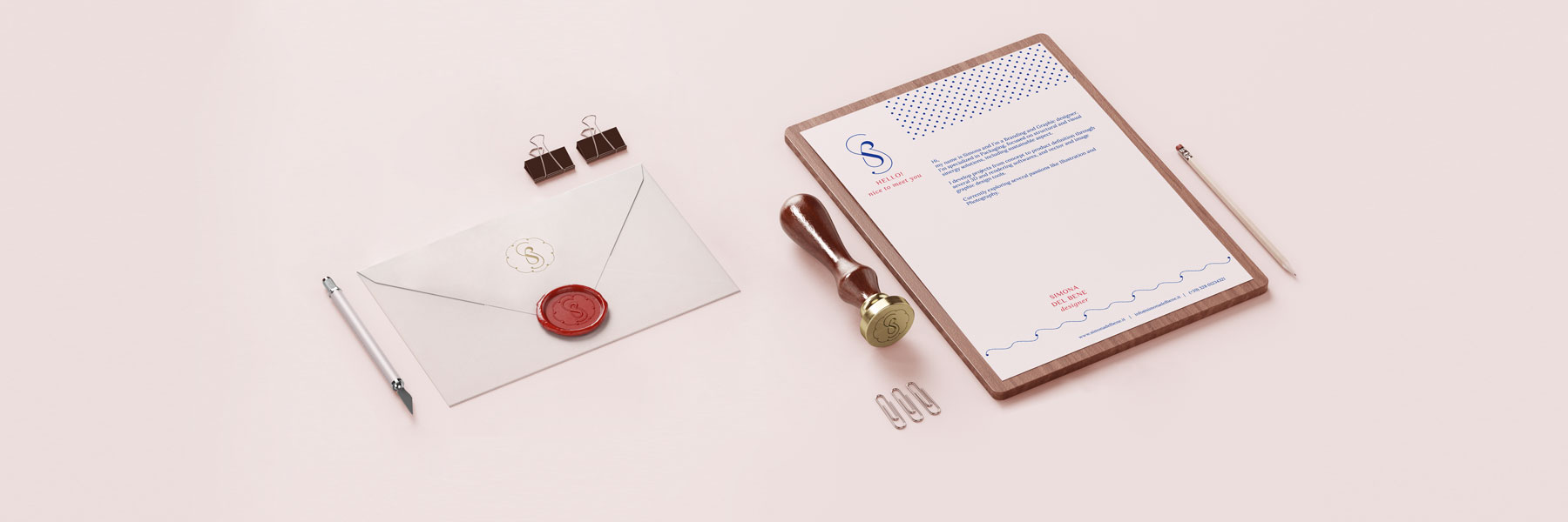 Simona Del Bene Personal Brand Identity